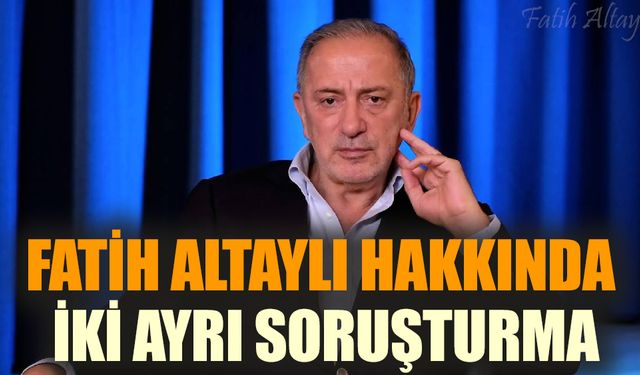 Fatih Altaylı şüpheli sıfatıyla ifadeye çağrıldı