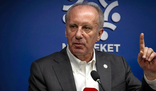 Muharrem İnce'den  CHP'ye  isyan