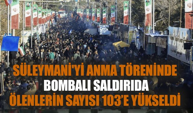 Süleymani'yi anma töreninde bombalı saldırı! 103 ölü