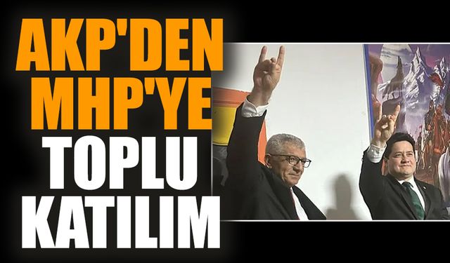 AKP'den MHP'ye toplu katılım