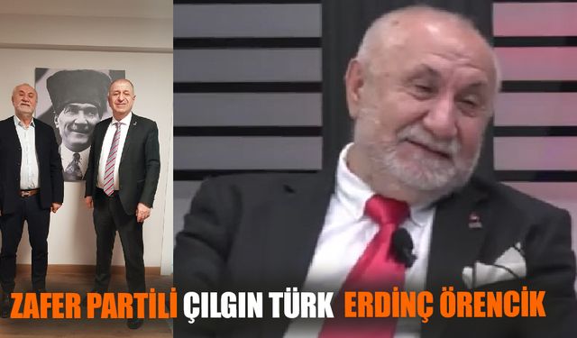 Zafer Partisi Avrupa’dan sorumlu  Erdinç Örencik