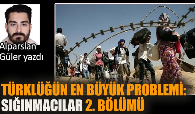 Türklüğün en büyük problemi : Sığınmacılar 2. bölümü