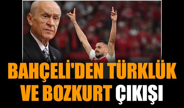 Bahçeli'den Türklük ve Bozkurt çıkışı