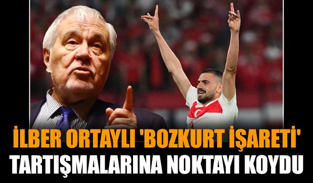 İlber Ortaylı 'bozkurt işareti' tartışmalarına noktayı koydu