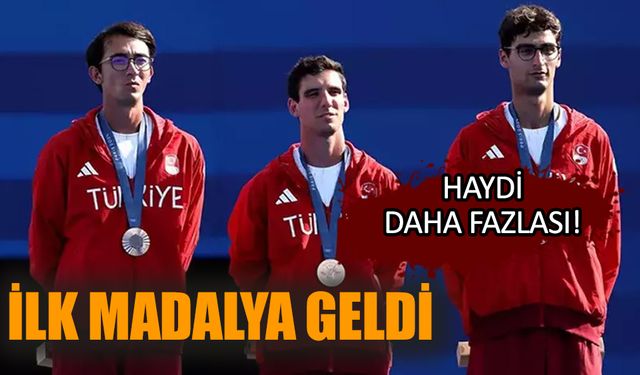 Paris Olimpiyatlarında ilk madalya geldi!