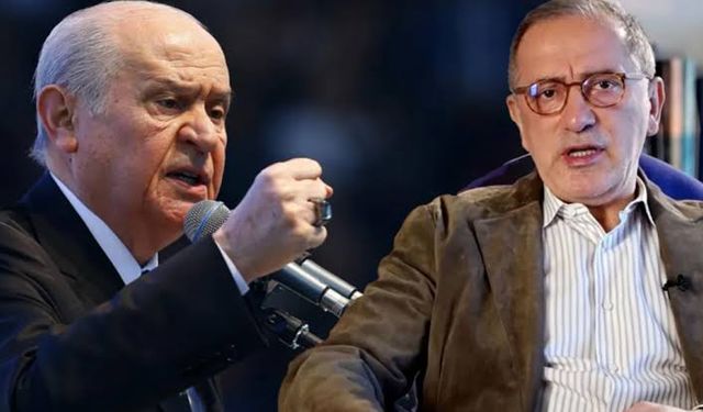 Fatih Altaylı'dan Bahçeli'yi kızdıracak Erdoğan sözleri