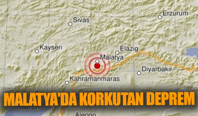 Malatya'da Sabah Saatlerinde Deprem Paniği