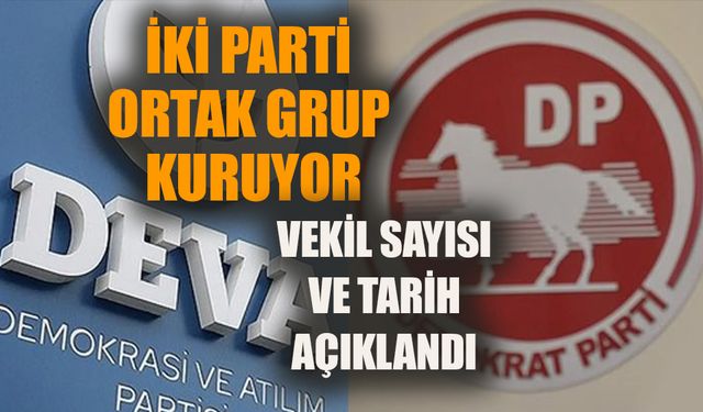 DEVA ile Demokrat Parti ortak grup kuruyor: Vekil sayısı ve tarih açıklandı