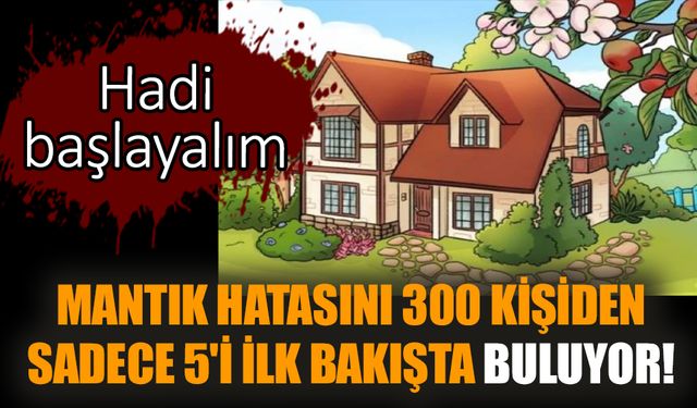 Mantık hatasını 300 kişiden sadece 5'i ilk bakışta buluyor!