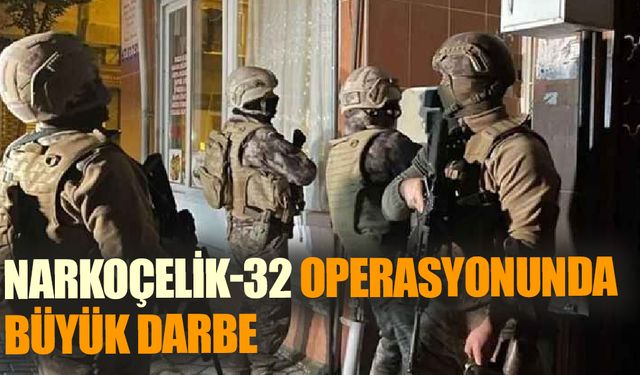 59 İlde Zehir Tacirlerine Büyük Operasyon