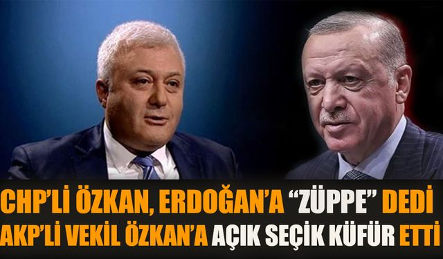 CHP’li Özkan Cumhurbaşkanı Erdoğan’a züppe dedi: Soruşturma açıldı