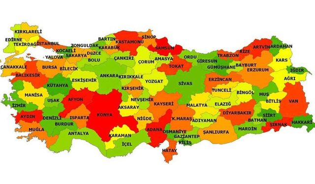 TÜİK açıklamıştı: İşte il olması beklenen 24 ilçe