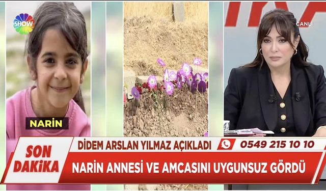 Didem Arslan Yılmaz Narin'in neden öldürüldüğünü açıkladı