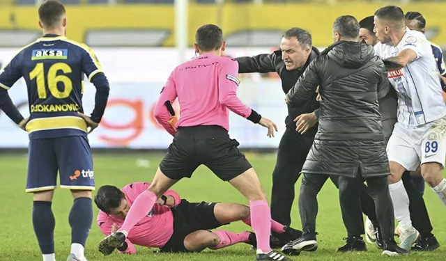 Hakem H. Umut Meler'e saldıran Ankaragücü eski Başkanı hakkında yeni gelişme