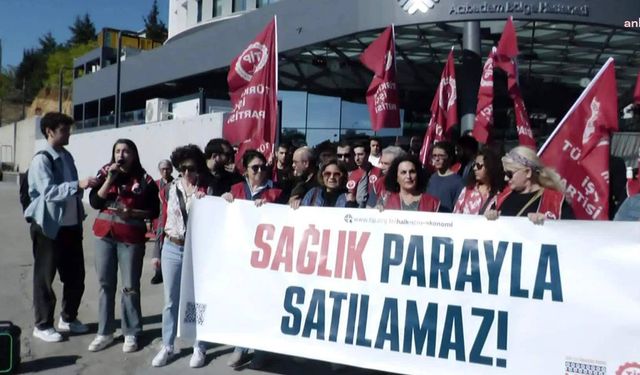 TİP'ten 'Yenidoğan çetesi' protestosu