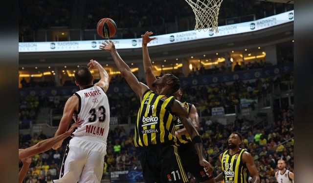 Fenerbahçe Beko, EuroLeague'de Milano'ya yenildi