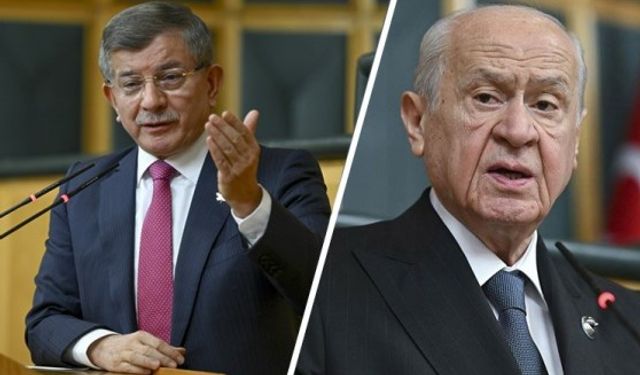 Ahmet Davutoğlu'ndan Bahçeli'nin Öcalan çağrısına destek