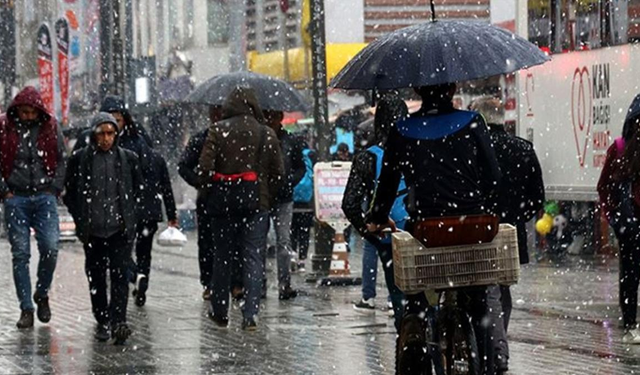 Meteoroloji'den Kuvvetli Yağış ve Kar Uyarısı