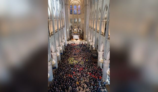 Trump, Notre-Dame Katedrali'nin yeniden açılışında