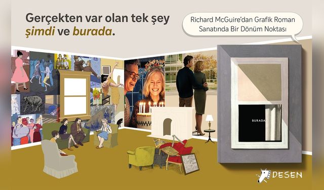 Richard McGuire’ın Burada'sı Türkçe okurlarla buluştu