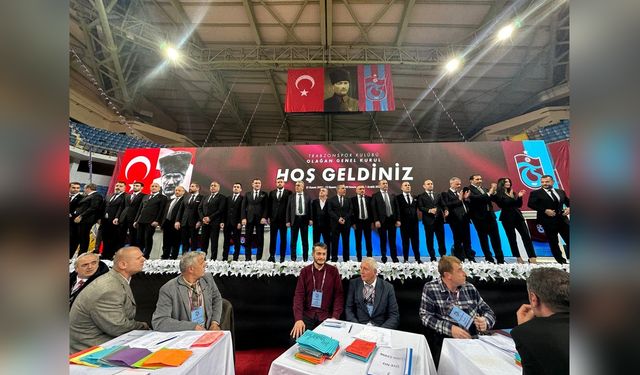 Trabzonspor'un yeni yönetim kadrosu belirlendi