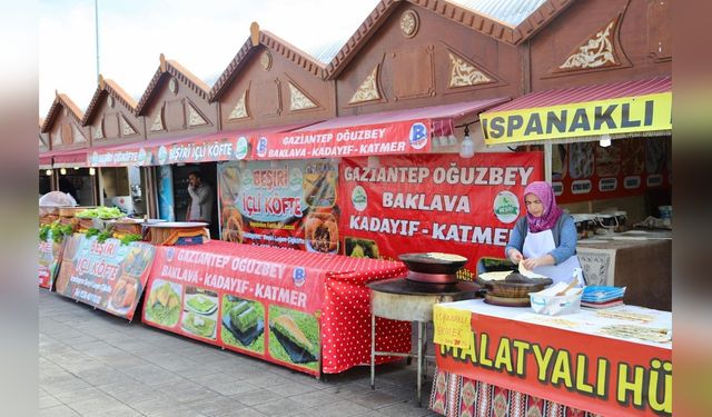 Malatya'nın Lezzetleri Kağıthane'de Sergileniyor