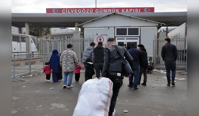 Suriyeli Mülk Sahibi Türkiye'ye Veda Etti