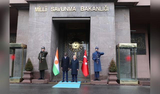 Bakan Güler ve Nijerli Mevkidaşı Mody Görüştü