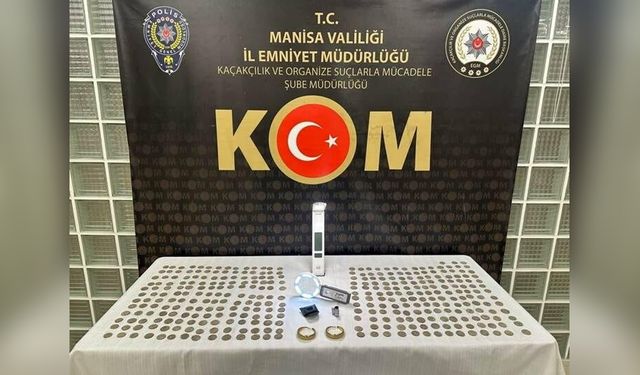 Tarihi Eser Kaçakçılığına Geçit Yok: Manisa'da 4 Gözaltı