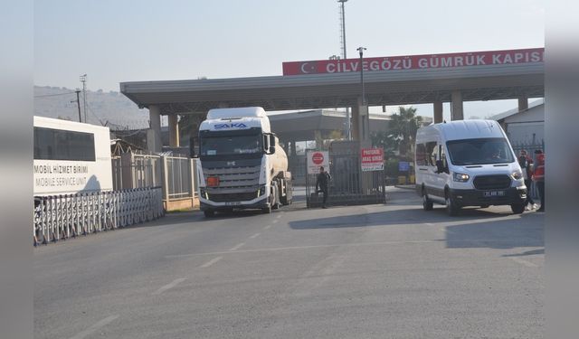 Cilvegözü Sınır Kapısı'nda TIR Trafiği Artıyor