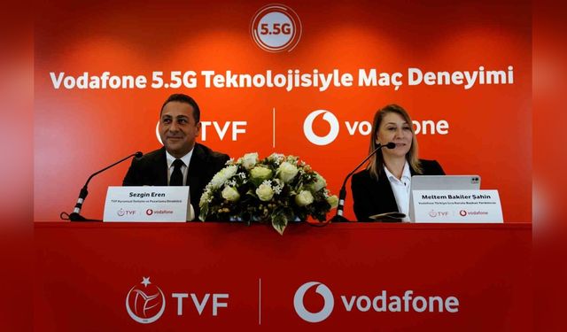 Vodafone'dan Yeni Dönem: 5.5G Şahin Gözü Teknolojisi Tanıtıldı