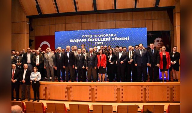 GOSB Teknopark'ta Ödül Töreni Gerçekleşti