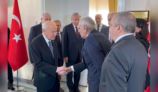 Bahçeli, DEM Parti Temsilcilerini Ağırladı