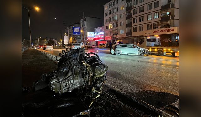 Alkollü Sürücünün Yol Açtığı Kazada İki Kişi Yaralandı