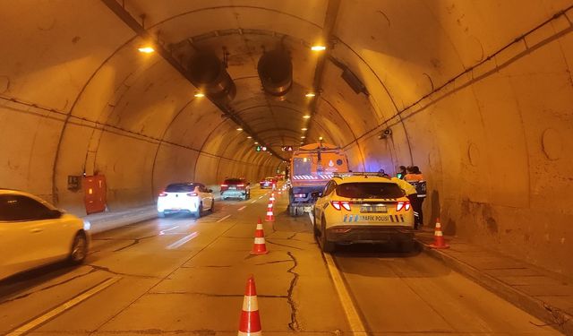 Şişli Bomonti Tüneli'nde Motosiklet Kazası