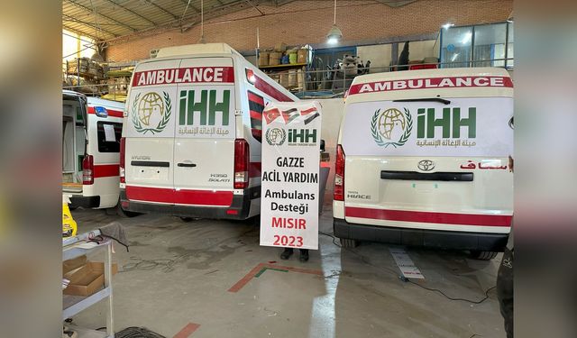 İHH'nın Gazze'deki Sağlık Yardımları Sürüyor