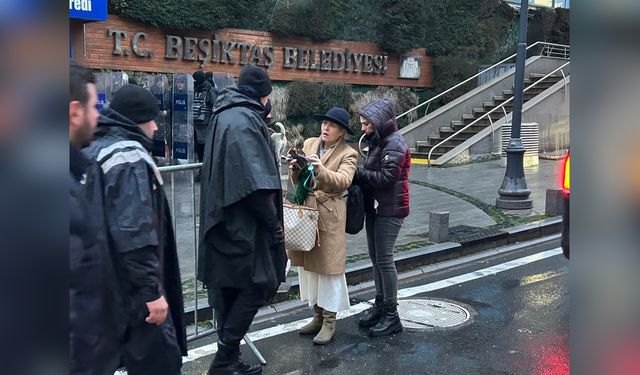 Beşiktaş Belediyesi Önünde Güvenlik Önlemleri Artırıldı