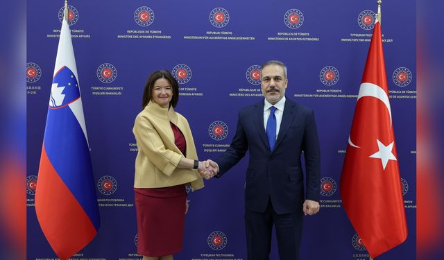 Bakan Fidan ve Fajon'dan İşbirliği Mesajları