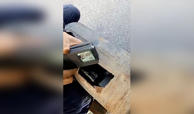 Gümrük Kaçağı Cep Telefonları Kamyonun Yakıt Tankında Ele Geçirildi