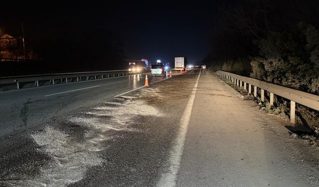 Otoyolda Çarpıp Kaçan Araç Sonucu Bir Kişi Hayatını Kaybetti