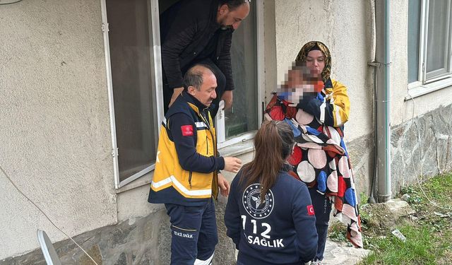 Polis, Yalnız Bırakılan 8 Aylık Bebek İçin Harekete Geçti