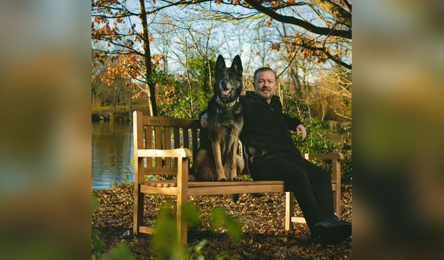 Ricky Gervais'in 'After Life' Dizisindeki Köpeği Hayatını Kaybetti