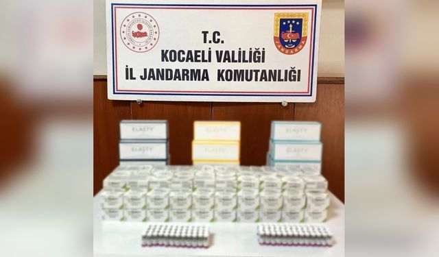 Kocaeli'de Kaçak Tıbbi Malzeme Operasyonu: 328 Kutu Ele Geçirildi