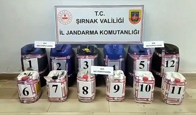 Şırnak'ta Narkotik Operasyonu Gerçekleştirildi