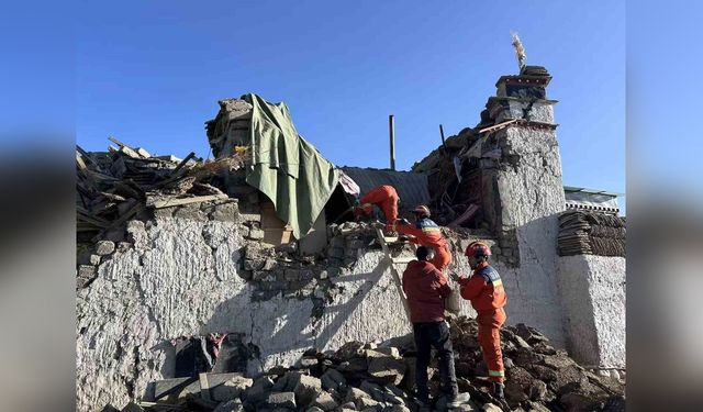 Tibet'te Deprem Felaketi: Can Kaybı 95'e Ulaştı