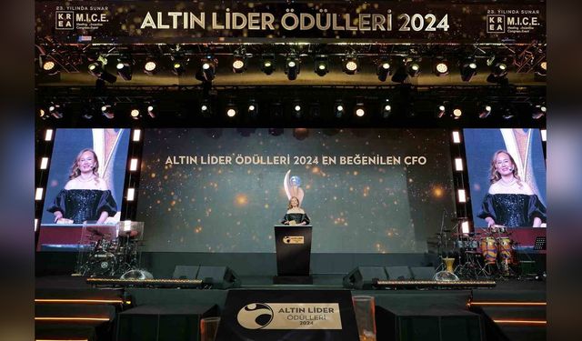 Altın Liderler Ödül Töreni'nde Finans Sektörünün Başarılı İsimleri Ödüllendirildi