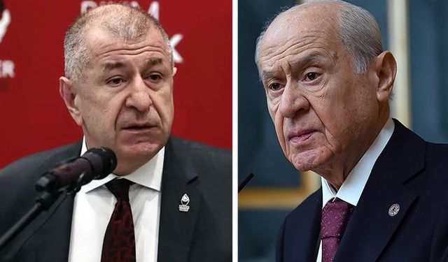 Zafer Partisi Lideri Özdağ'dan, Bahçeli'ye tepki