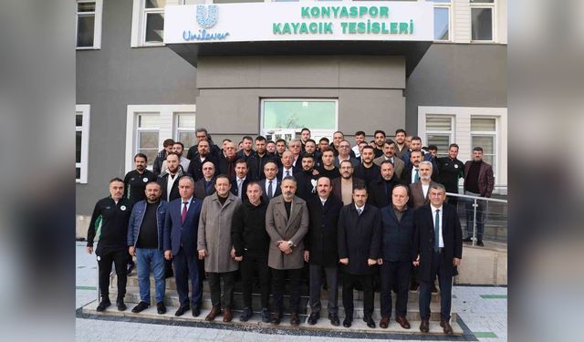 Konyaspor'a Protokol Desteği