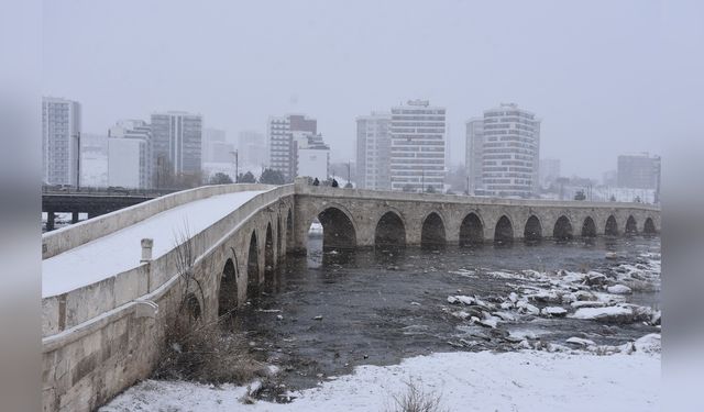 Sivas'ta Yoğun Kar Yağışı 33 Yerleşim Yerini İzole Etti