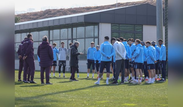 Trabzonspor, Beşiktaş Maçına Hazırlanıyor